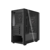 Корпус Powercase Mistral SM03 ARGB, Tempered Glass, 3x120mm ARGB PWM fans, чёрный, mATX  (CMMSM03B-A3)