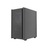 Корпус Powercase Mistral SM03 ARGB, Tempered Glass, 3x120mm ARGB PWM fans, чёрный, mATX  (CMMSM03B-A3)