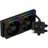 Система водяного охлаждения Thermalright Core Matrix 240 Vision ARGB Black / 2x120mm ARGB PWM Fans / TRCM240VAB