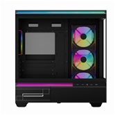 Корпус Thermalright M10 Black FAN4-M / TG / 4x120mm ARGB PWM Fans / USB TYPE-C / mATX  / TRTLM10BF4M