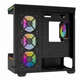 Корпус Thermalright M10 Black FAN4-M / TG / 4x120mm ARGB PWM Fans / USB TYPE-C / mATX  / TRTLM10BF4M