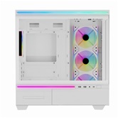 Корпус Thermalright M10 White FAN4-M / TG / 4x120mm ARGB PWM Fans / USB TYPE-C / mATX  / TRTLM10WF4M