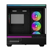 Корпус Thermalright M10 Black FAN4-C / TG / 4x120mm ARGB PWM Fans / USB TYPE-C / mATX  / TRTLM10BF4C