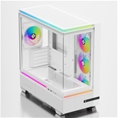 Корпус Thermalright M10 White FAN4-C / TG / 4x120mm ARGB PWM Fans / USB TYPE-C / mATX  / TRTLM10WF4C