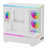 Корпус Thermalright M10 White FAN4-C / TG / 4x120mm ARGB PWM Fans / USB TYPE-C / mATX  / TRTLM10WF4C
