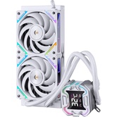 Система водяного охлаждения 1STPLAYER X-240E White / 2x120mm, ARGB, 7-segment display, 250W TDP / X-240E-WH