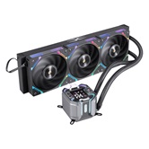 Система водяного охлаждения 1STPLAYER X-360E Black / 3x120mm, ARGB, 7-segment display, 300W TDP / X-360E-BK
