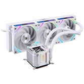 Система водяного охлаждения 1STPLAYER X-360E White / 3x120mm, ARGB, 7-segment display, 300W TDP / X-360E-WH