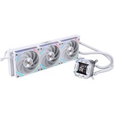 Система водяного охлаждения 1STPLAYER X-360E White / 3x120mm, ARGB, 7-segment display, 300W TDP / X-360E-WH