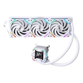 Система водяного охлаждения 1STPLAYER X-360E White / 3x120mm, ARGB, 7-segment display, 300W TDP / X-360E-WH