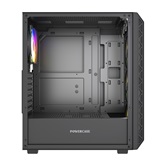 Корпус Powercase Mistral S4B ARGB, Tempered Glass, 4x 120mm ARGB PWM Fans, чёрный, ATX  (CMSB-A4)