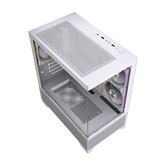 Корпус Powercase Vision Micro M4W, Tempered Glass, Type-C, 3x 120mm ARGB PWM Fan, белый, mATX  (CVMM4W-A3)