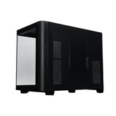 Корпус XASTRA QR600M  0F-UC Black mATX/Aquarium/Curve Glass /Led Strip/No fans/Type-C/ QR600M-0F-UC-L