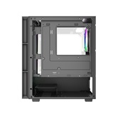 Корпус Powercase Mistral SM05 ARGB, Tempered Glass, 3x120mm ARGB PWM fans, чёрный, mATX  (CMMSM05B-A3)