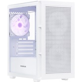 Корпус Powercase Mistral SM05 ARGB, Tempered Glass, 3x120mm ARGB PWM fans, белый, mATX  (CMMSM05W-A3)