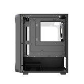 Корпус Powercase Mistral SM06 ARGB, Tempered Glass, 3x120mm ARGB PWM fans, чёрный, mATX  (CMMSM06B-A3)