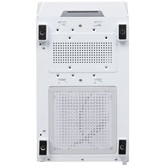 Корпус Powercase Mistral SM06 ARGB, Tempered Glass, 3x120mm ARGB PWM fans, белый, mATX  (CMMSM06W-A3)