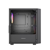 Корпус Powercase Mistral SM07 ARGB, Tempered Glass, 3x120mm ARGB PWM fans, чёрный, mATX  (CMMSM07B-A3)