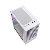 Корпус Powercase Mistral SM07 ARGB, Tempered Glass, 3x120mm ARGB PWM fans, белый, mATX  (CMMSM07W-A3)
