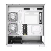 Корпус Powercase Vision Micro S4W, Tempered Glass, Type-C, 3x 120mm ARGB PWM Fan, ARGB+PWM HUB, белый, mATX  (CVMMSHW-A3)