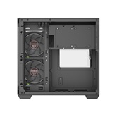 Корпус Powercase Vision Micro M5CB, Tempered Glass, Type-C, 3x 120mm ARGB PWM Fan, ARGB+PWM HUB, чёрный, mATX  (CVMM5CHB-A3)