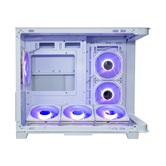Корпус XASTRA QR600M 6ARGB C10-UC White mATX/Aquarium/ Curve Glass /Led Strip/6x120mm ARGB PWM FM fans/ Argb+PWM HUB 10port / Type-C/ QR600M-6FM12A-C10-UC-L-WH
