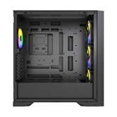 Корпус Powercase ByteFlow Pro CP ARGB, Black, Non Window, Type-C, 4x 140mm ARGB PWM fans, чёрный, E-ATX  (CH9CLPB-A4)