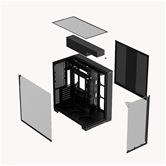 Корпус Thermalright TR-A70 / Black / TG / USB TYPE-C / W/O fans / ATX  / TRA70B
