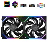 Комплект вентиляторов (2 шт.) Thermalright TL-M12Q X2 (Pack of 2) / ARGB / 120mm PWM / TRTLM12QX2.2P