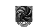 Кулер DEEPCOOL AG620 G2 LGA1954/1851/1700/AM5/AM4 (9шт/кор, TDP 270W, PWM, DUAL Black Fan 120mm, 6 тепл. трубок, черный) RET