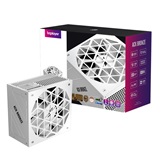 Блок питания 1STPLAYER ACK BRONZE 750W White / ATX 3.1, PCIe 5.1, APFC, 80 PLUS Bronze, Double Forward, full Teapo caps, 140mm fan, non-modular / HA-750AA2-WH