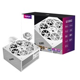 Блок питания 1STPLAYER ACK BRONZE 750W White / ATX 3.1, PCIe 5.1, APFC, 80 PLUS Bronze, Double Forward, full Teapo caps, 140mm fan, non-modular / HA-750AA2-WH