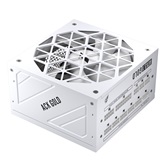 Блок питания 1STPLAYER ACK GOLD 850W White / ATX 3.1, PCle 5.1, APFC, 80 PLUS Gold, LLC+DC-DC, full Teapo caps, 140mm fan, full modular / HA-850BA2-WH