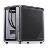 Корпус JONSBO X400 PRO Gray, TG (aquarium), mini-ITX, mATX, ATX, серый