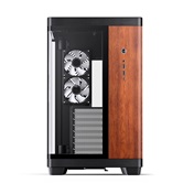 Корпус JONSBO TK-4 Wood, TG (aquarium), 6x140mm ARGB Fan, 2x92mm ARGB Fan, mini-ITX, mATX, ATX, черный