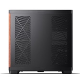 Корпус JONSBO TK-4 Wood, TG (aquarium), 6x140mm ARGB Fan, 2x92mm ARGB Fan, mini-ITX, mATX, ATX, черный