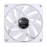 Кулер JONSBO CR-1000 V3 PRO Color White LGA1851/1700/1200/115X/AM5/AM4 (24шт/кор, TDP 230W, PWM, 120mm Dynamic Multi-Color LED Fan, 6 тепловых трубок, белый, 4-pin) Retail