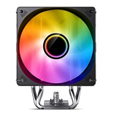 Кулер JONSBO CR-1000 V3 PRO ARGB LGA1851/1700/1200/115X/AM5/AM4 (24шт/кор, TDP 230W, PWM, 120mm ARGB LED Fan, 6 тепловых трубок, черный, 4-pin) Retail