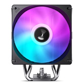 Кулер JONSBO CR-1000 MAX V2 Color LGA1851/1700/1200/115X/AM5/AM4 (24шт/кор, TDP 230W, PWM, 120mm Dynamic Multi-Color LED Fan, 6 тепловых трубок, черный, 4-pin) Retail