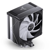 Кулер JONSBO CR-1000 MAX V2 Color LGA1851/1700/1200/115X/AM5/AM4 (24шт/кор, TDP 230W, PWM, 120mm Dynamic Multi-Color LED Fan, 6 тепловых трубок, черный, 4-pin) Retail