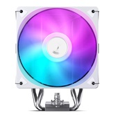 Кулер JONSBO CR-1000 MAX V2 Color White LGA1851/1700/1200/115X/AM5/AM4 (24шт/кор, TDP 230W, PWM, 120mm Dynamic Multi-Color LED Fan, 6 тепловых трубок, белый, 4-pin) Retail