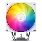 Кулер JONSBO CR-1000 MAX V2 ARGB White LGA1851/1700/1200/115X/AM5/AM4 (24шт/кор, TDP 230W, PWM, 120mm ARGB LED Fan, 6 тепловых трубок, белый, 4-pin) Retail