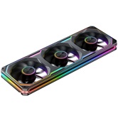 Вентилятор JONSBO XA-360BR (3 in 1) 362х123х28мм REVERSE (16шт/кор, PWM, ARGB LED, 700-1800об/мин, черный) Retail