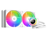 Комплект водяного охлаждения ID-COOLING FX240 TD WHITE LGA1851/1700/1200/115X/AM4/AM5 (6шт/кор,TDP 300W, ARGB FAN and PUMP, PWM, DUAL FAN 120mm, белый) RET