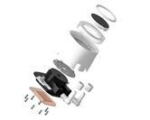 Комплект водяного охлаждения ID-COOLING FX240 TD WHITE LGA1851/1700/1200/115X/AM4/AM5 (6шт/кор,TDP 300W, ARGB FAN and PUMP, PWM, DUAL FAN 120mm, белый) RET