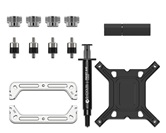 Комплект водяного охлаждения ID-COOLING FX240 TD WHITE LGA1851/1700/1200/115X/AM4/AM5 (6шт/кор,TDP 300W, ARGB FAN and PUMP, PWM, DUAL FAN 120mm, белый) RET