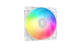 Кулер DEEPCOOL AG400 G2 WH ARGB LGA1851/1700/AM5/AM4 (18шт/кор, TDP 230W, PWM, Fan 120mm, 4 тепл. трубки, белый) RET