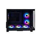 Корпус XASTRA QR500M 6ARGB-FC-C6-UC Black mATX/Aquarium/ 2 Curve Glass /1x360mm+1x240mm+1x120mm ARGB PWM FM fans/ Argb+PWM HUB 6port /Type-C/ QR500M-1FA36A-1FA24A-1FC12A-C6-UC