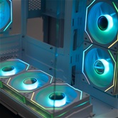 Корпус XASTRA QR500M 6ARGB-FM-C10-UC White mATX/Aquarium/ 2 Curve Glass /6x120mm ARGB PWM FM fans/ Argb+PWM HUB 10port /Type-C/ QR500M-6FM12A-C10-UC-WH