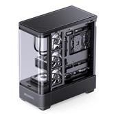 Корпус JONSBO TK-5 Black, TG (aquarium), 3x140mm ARGB Fan, 4x120mm ARGB Fan, mini-ITX, mATX, ATX, черный